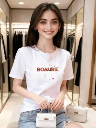 #短袖T恤女 #清仓短袖t恤 #短袖清仓 #面料柔软舒适 #圆领t恤