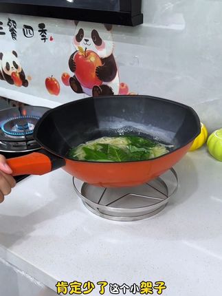 家里的锅乱放的,可以用上这个 #不锈钢锅架,大锅小锅都能用,隔热防烫,还可以当蒸架#厨房好物#实用分享 #居家好物