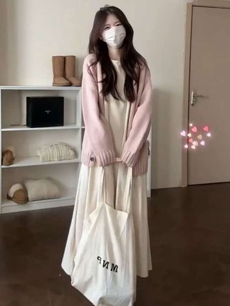 法式高级设计感穿搭温柔风高腰长裙套装 #法式穿搭 #法式穿搭 #高级感穿搭 #温柔风穿搭 #连衣裙穿搭