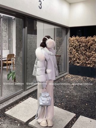 「冰岛小镇」秋冬时尚气质百搭洋气减龄小众休闲羽绒服QXQ5YRF7062A#懒人必备 #显高显瘦穿搭 #气质范 #外套#高端大气