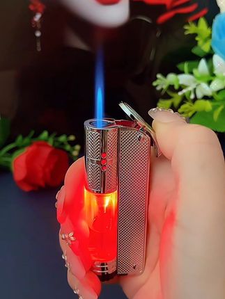 新款发光防风打火机#送男友的礼物 #创意打火机 #打火机又火了 #好物分享 #防风打火机