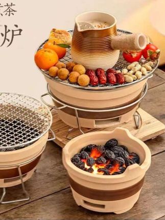 #围炉煮茶 #碳炉 冬天#煮茶炉 家用户外#煮茶器#煮茶