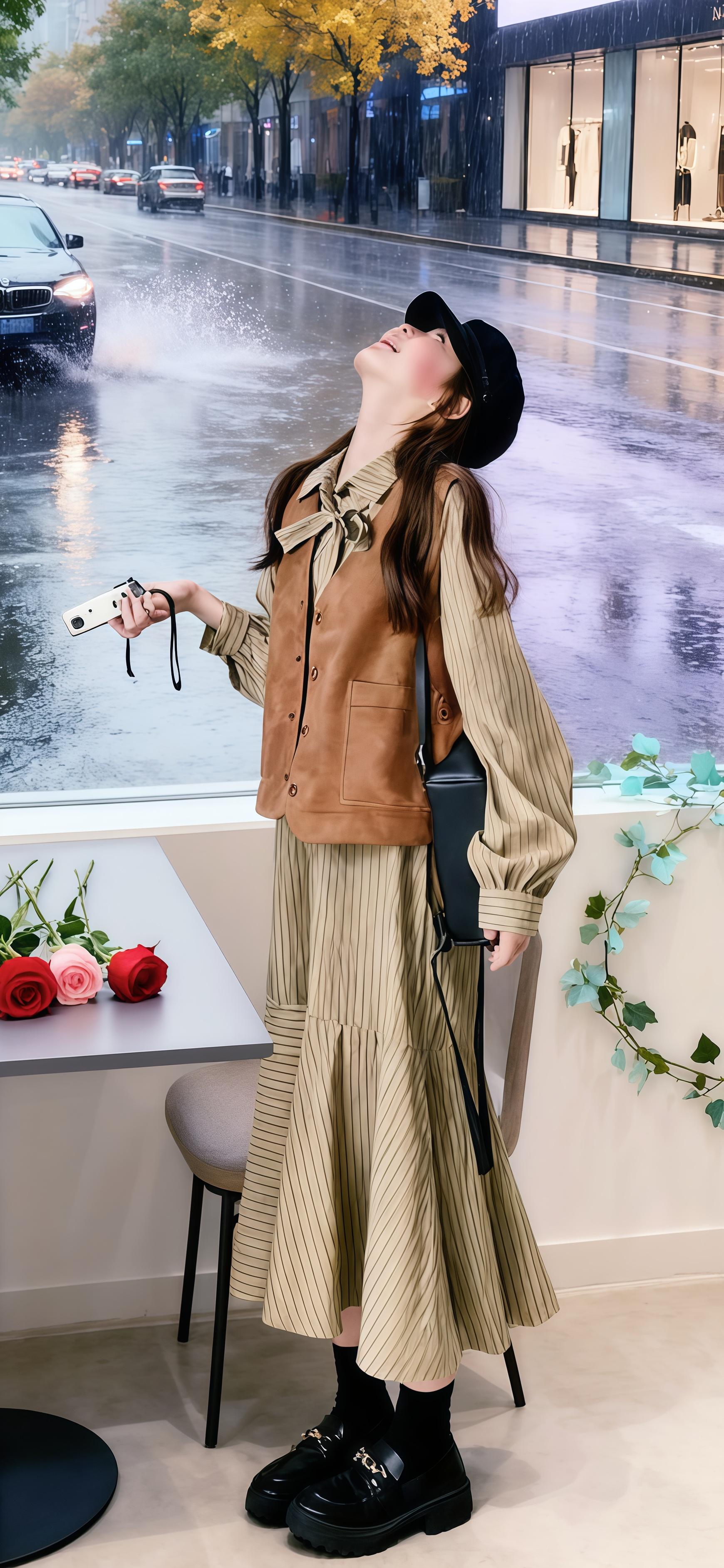 #我是又甜又酷的流光系少女 #罩衫变好看的一衣多穿思路#就这样go去时装周#当职场通勤穿搭回归现实生活#被秋日氛围感穿搭拿捏了@生活服务热点中心 @DOU+上热门 @DOU+小助手