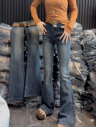 #喇叭裤 #显高显瘦显腿长