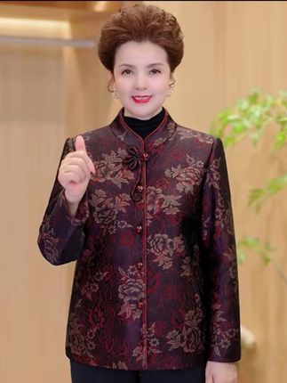#时尚妈妈装 #洋气减龄 #中老年穿搭 #妈妈装外套 #优雅气质