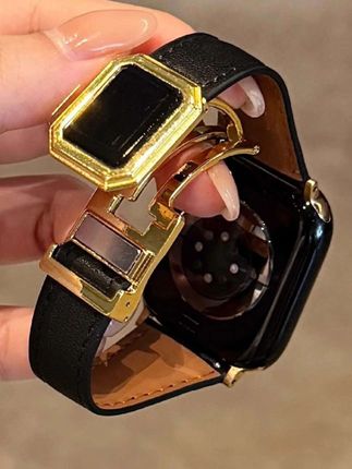 方糖彩钻磁吸扣皮质苹果手表s10表带适用于Applewatch78iwatch9SE#苹果s10#苹果s9#苹果s8#苹果手表#苹果手表带