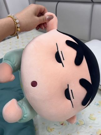 小心起床啦上学妖迟到啦!#小新的骚操作 #小新毛绒 #小新啊 #可爱#上热门🔥