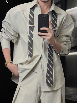 #高级感衬衫穿搭 #显高显瘦显气质 #秋季穿搭 #男生穿搭