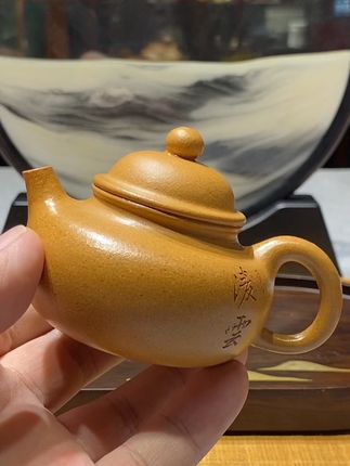 原矿黄金段泥容天壶120cc传统器型出水爽劲#紫砂壶 #原矿紫砂 #容天壶 #国庆中秋送礼佳品