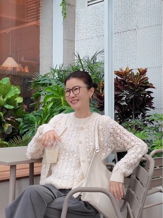温柔舒服的背心开衫 #穿出高级感 #优雅气质 #慵懒风穿搭 #温柔穿搭 #气质范
