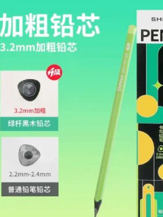 小绿杆护眼hb铅笔小学生专用无毒不易断初学者黑木正姿2b考试 #小绿杆护眼hb铅笔小学生专用无毒不易断初学者黑木正姿2b考试铅笔 #小学生铅笔 #铅笔 #无毒铅笔 #不易断铅笔