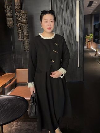 #秋冬新款 #优雅气质 #连衣裙