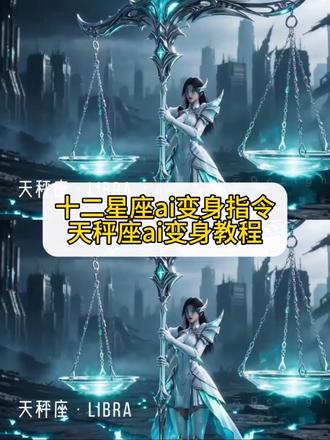 十二星座机娘变身教程 十二星座变身ai指令 十二星座变身教程 十二星座化身机娘教程 十二星座ai天秤座 十二星座ai机甲变身 #由小云雀seedance2.0制作 #小云雀AI #小云雀爆款马上成片 #小云雀seedance#用小云雀Agent短剧一键直出
