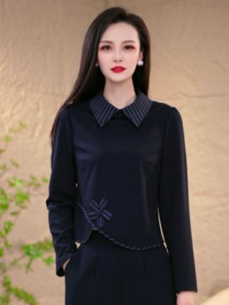 #无限回购的宝藏单品 高端百搭新款优雅精致显瘦减龄上衣+裤子两件套套装M-4XL