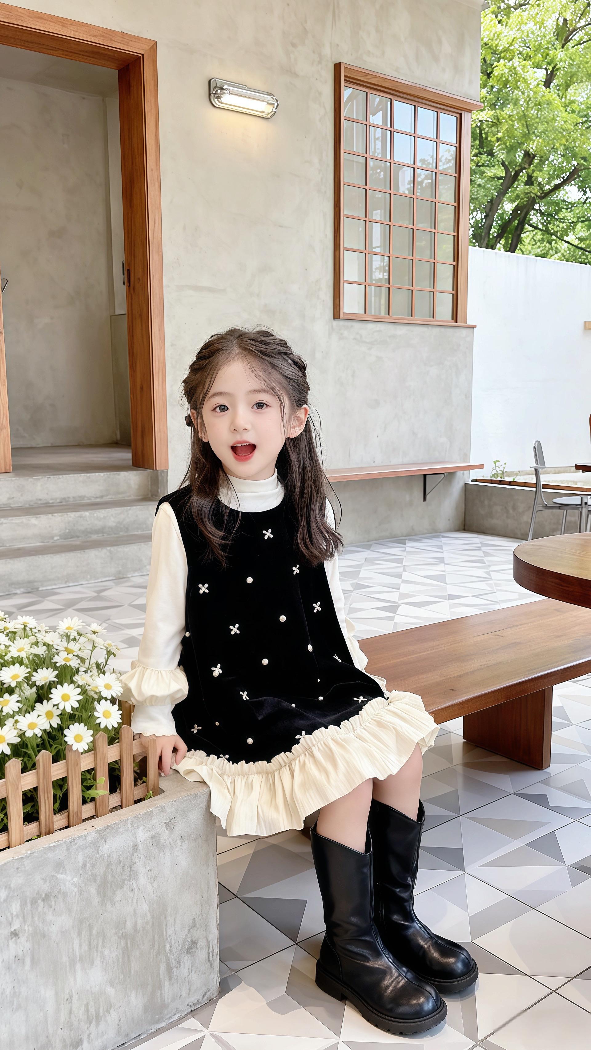 #生女儿就要给她这样穿 #高品质童装 #甜美穿搭 #公主裙 #秋季穿搭 @抖加🔥上热门🔥dou+🔥热点宝 @抖音小助手