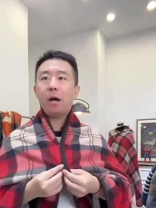 多功能保暖披肩毯,一毯多用