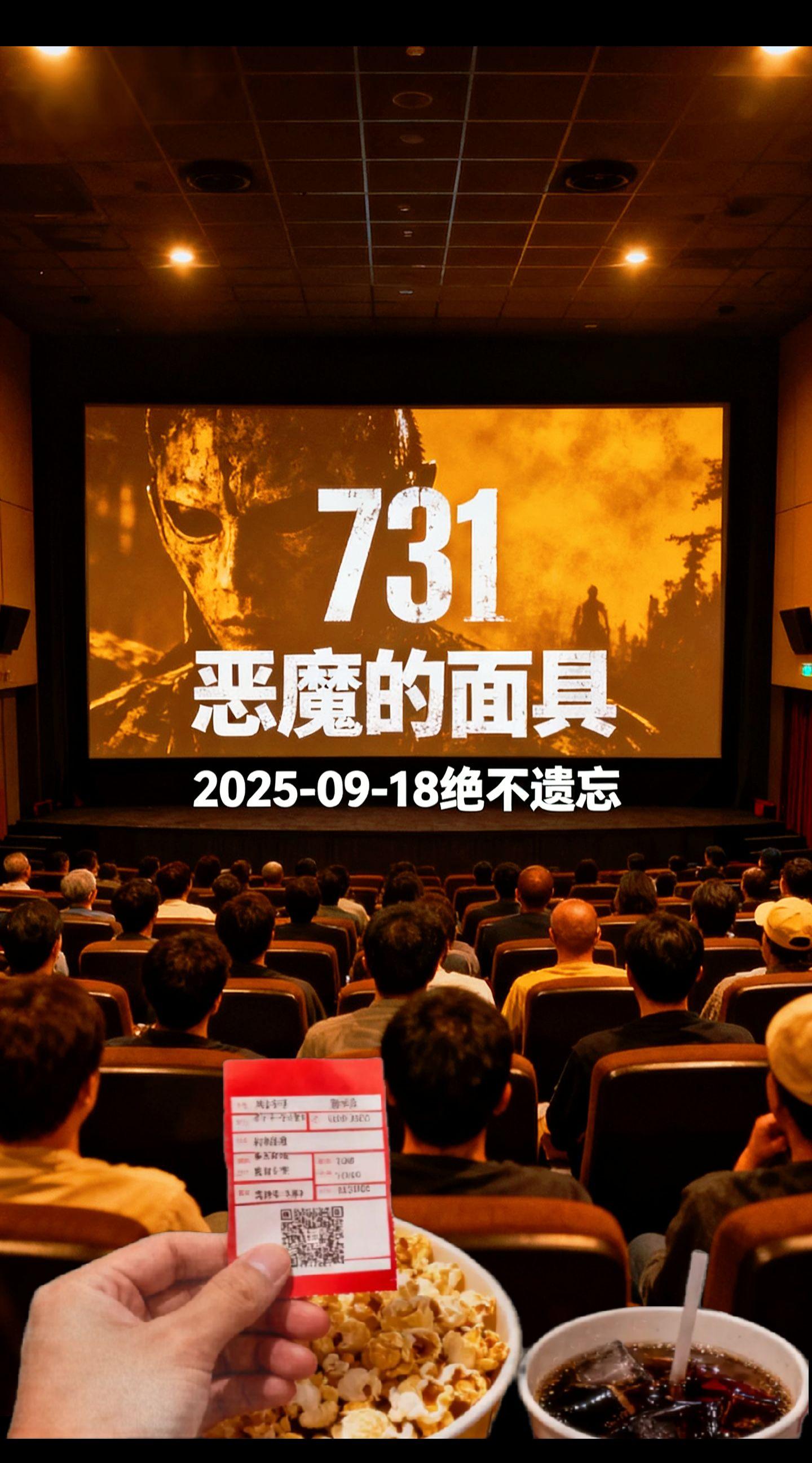 《731》观影福利来啦!抖音15元抢双人票,全国影院通用无套路,超额补差价超贴心。带娃走进影院,铭记历史、致敬先烈,这波真的太值!#世界和平 #好电影 #电影@DOU+好生意 @DOU+小助手 @DOU+上热门 @抖加🔥上热门🔥dou+🔥热点宝