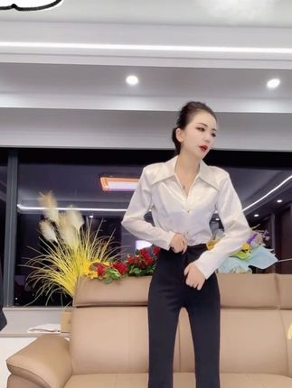 法式优雅风琥珀流光长袖衬衣2025秋季新款时尚气质修身显瘦衬 #品质女装 #谁穿谁好看系列 #显瘦遮肉 #职业装 #女人味十足