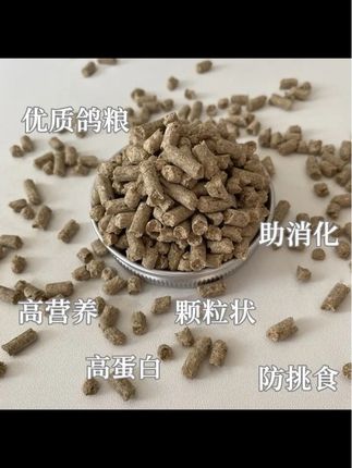 鸽子饲料优质鸽粮高蛋白高营养颗粒料厂家直销赛鸽肉鸽观赏鸽通用#鸽粮 #高蛋白饲料 #赛鸽专用 #厂家直销 #观赏鸽通用