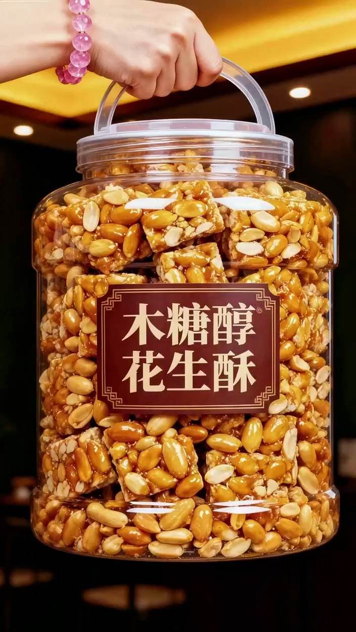 谁懂啊!木糖醇花生酥真的一口沦陷! 谁懂啊!这木糖醇花生酥,我真的一口就被圈粉! 每颗花生都是精挑细选的,颗颗饱满不将就。咬开的瞬间,浓郁的坚果香直接在嘴里爆开,脆感超足,营养也一点没流失! 不用蔗糖改用木糖醇,控糖党、怕甜星人终于能放心炫,完全不用有负担!老手艺做底,再加上现代科技精准控温,口感酥到掉渣还层次分明,每一口都超有嚼头,越嚼越香。 工作间隙垫一块,解饿又提神;下午茶配杯茶,甜而不腻超搭!健康和解馋全都顾得上,惬意小日子全靠它撑场面~ #花生酥 #休闲零食 #木糖醇花生酥 #糕点 @DOU+上热门 @DOU+小助手