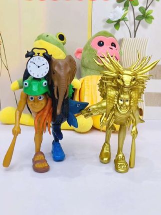 酷炫黄金版龙王#融合怪 ,可拆卸可拼装,锻炼孩子动手能力和专注力,假期给孩子安排一个孩子可喜欢了。#山海经融合兽#缝合怪#山海经手办#手办玩具