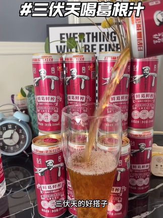 三伏天的好搭子!#葛佬 #葛根汁 #葛根饮品 #好喝不贵 #葛佬葛根汁