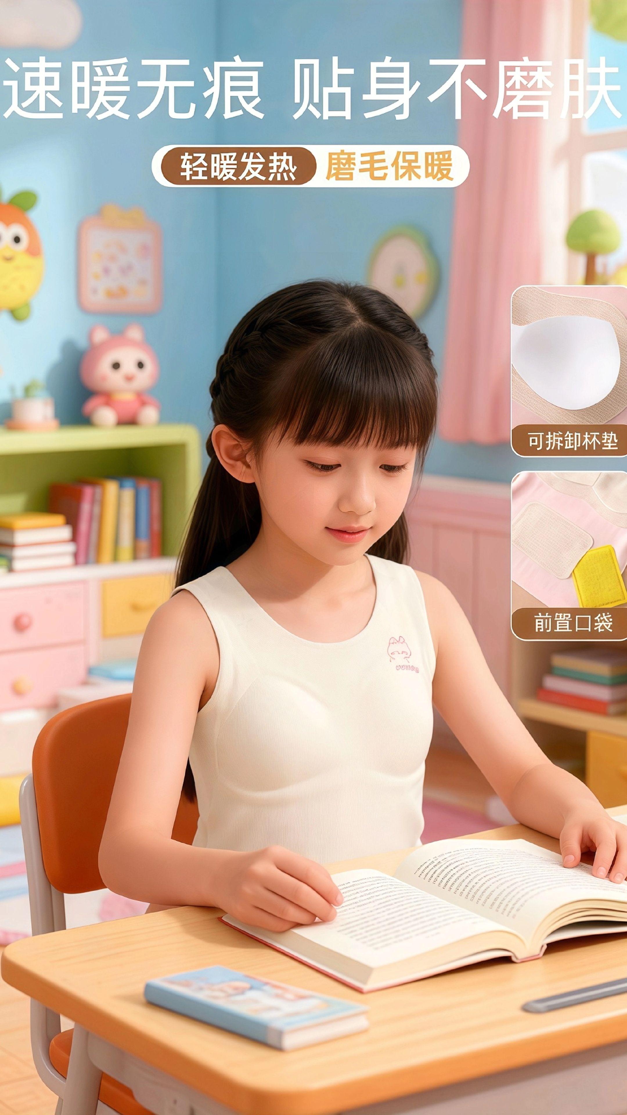 #宝妈分享 #强烈推荐 #发育背心 #内衣 #德绒