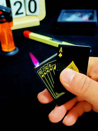 超好看的黑桃A打火机#打火机 #创意打火机 #新奇特创意 #高颜值打火机 #个性打火机