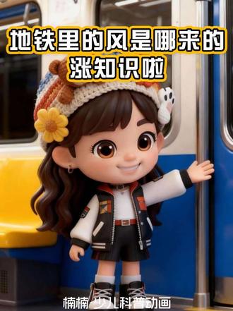地铁知识科普1|《地铁上的风是从哪里来的》#地铁有几节车厢 #地铁站为什么风很大#地铁#地铁隧道里为什么有风 #地铁动画片儿童视频 @DOU+小助手 @DOU+上热门 @创作灵感小助手