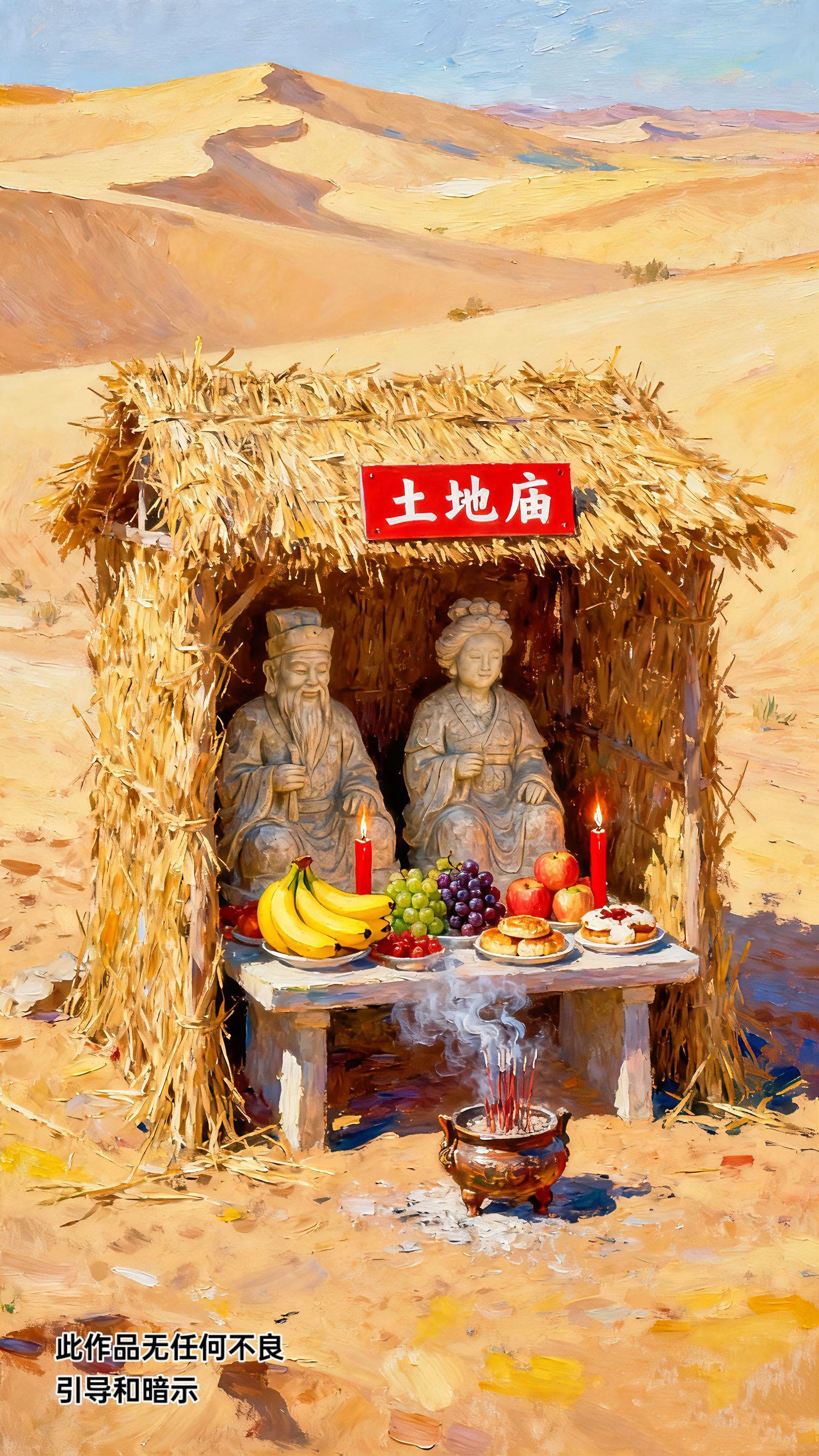 青砖矮庙藏烟火,一方土地伴家宅。 不盼香火满案台,愿得岁岁少意外—— 田垄里长得出好粮,屋檐下留得住安宁,这便是土地公公最实在的关怀。#正能量 #愿众生平安吉祥 #民间习俗