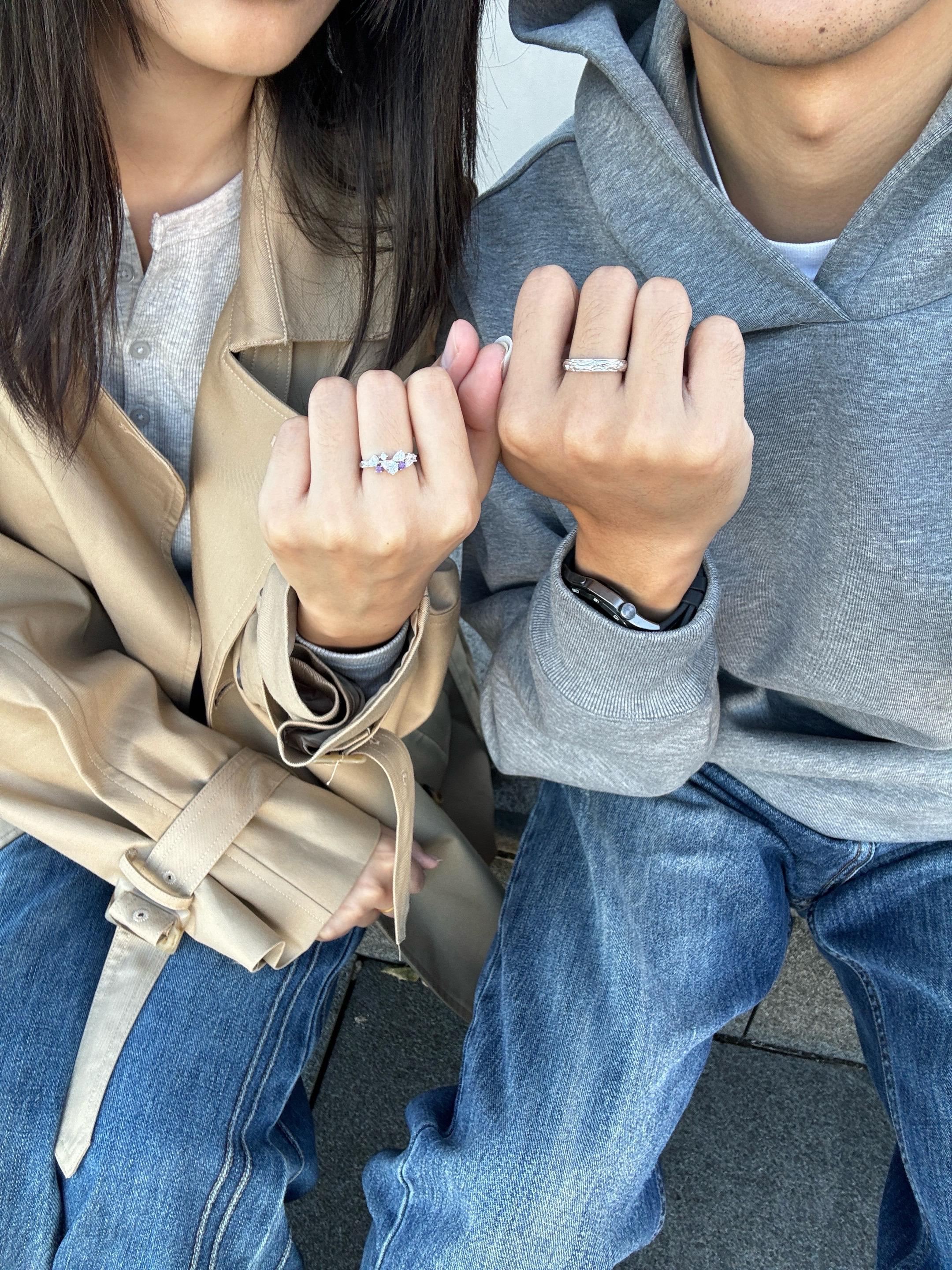 幸福就像范琦紫藤花一样将我们彼此缠绕 #FANCI范琦紫藤花 #范琦对戒 #恋爱戴范琦