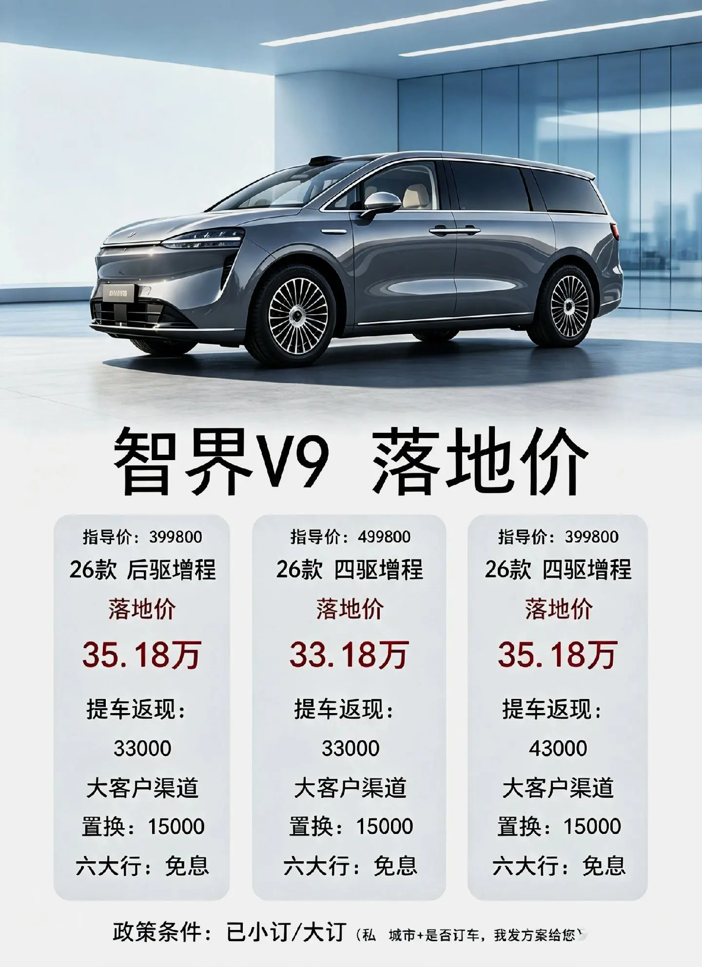 智界v9 暴跌。#家用车的尽头是mpv #智界v9 #华为汽 - 抖音