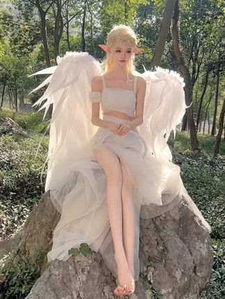 仙女落泪 #出发吧闯入森之谷的童话里 #在无锡遇见童话森林