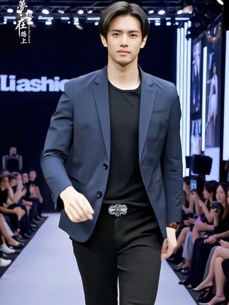 男士时尚轻奢西装外套#型男穿搭 #西装外套#春秋穿搭 #魅力十足 #商务休闲