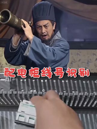 你知道配电柜线号识别吗#电工#电工知识#二次接线