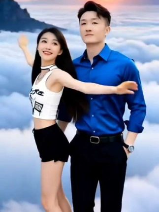 #完美组合舞姿潇洒优美 #画面太美人#太酷了