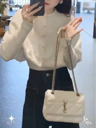 入秋一整套女装2025新款韩版设计感气质假两件上衣牛仔裤两件套潮