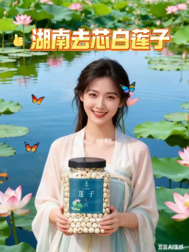 湖南去芯白莲子。#莲子 #湖南去芯白莲子 #妈呀太好吃了 #自用好物分享 #美食