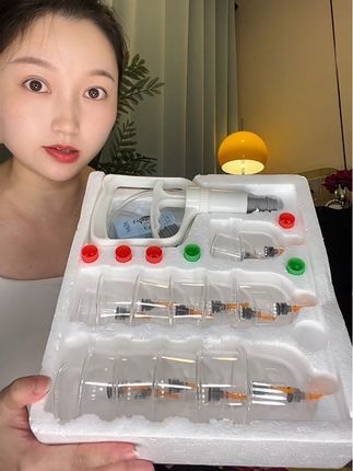 拔罐不求人,在家也能拔罐#拔罐 #真空拔罐器 #拔罐养生