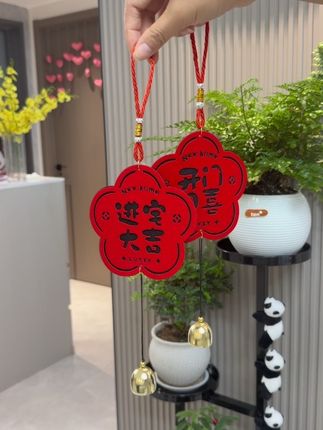 进宅大吉,乔迁之喜,新家门把手一定要挂,新家红红火火 #乔迁门把手挂件 #搬新家#福到我家 #新家入住 #乔迁之喜大吉大利