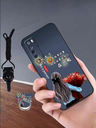 适用于华为nova75g版手机壳nova7男女网红新款JEFAN0O全包防摔硅胶软壳#网红手机壳