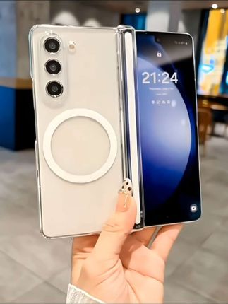 磁吸冰雾磨砂散热适用三星ZFold6手机壳半透zfold5带中轴保护硬#三星galaxyzfold5手机壳 #三星galaxyzfold6手机壳 #三星galaxyzfold4手机壳 #三星w24手机壳 #三星w23手机壳