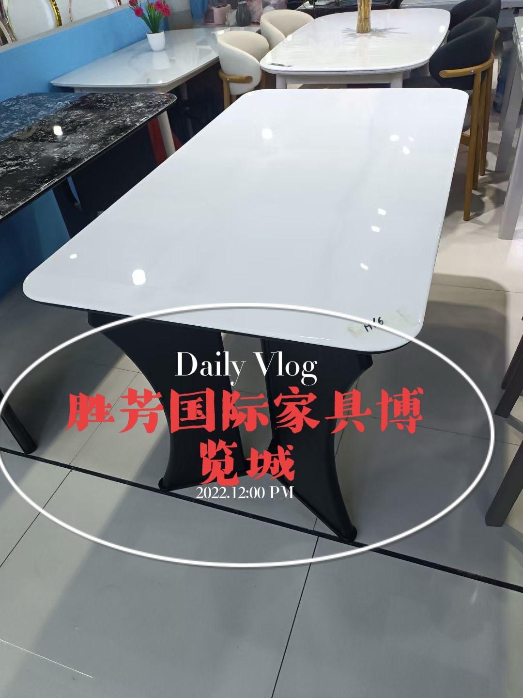 胜芳家具博览城秋季展会!9月16日正式开始!永强家具在b馆03排-02号欢迎新老客户光临! #餐桌 #结实耐用 #家具工厂 #实拍