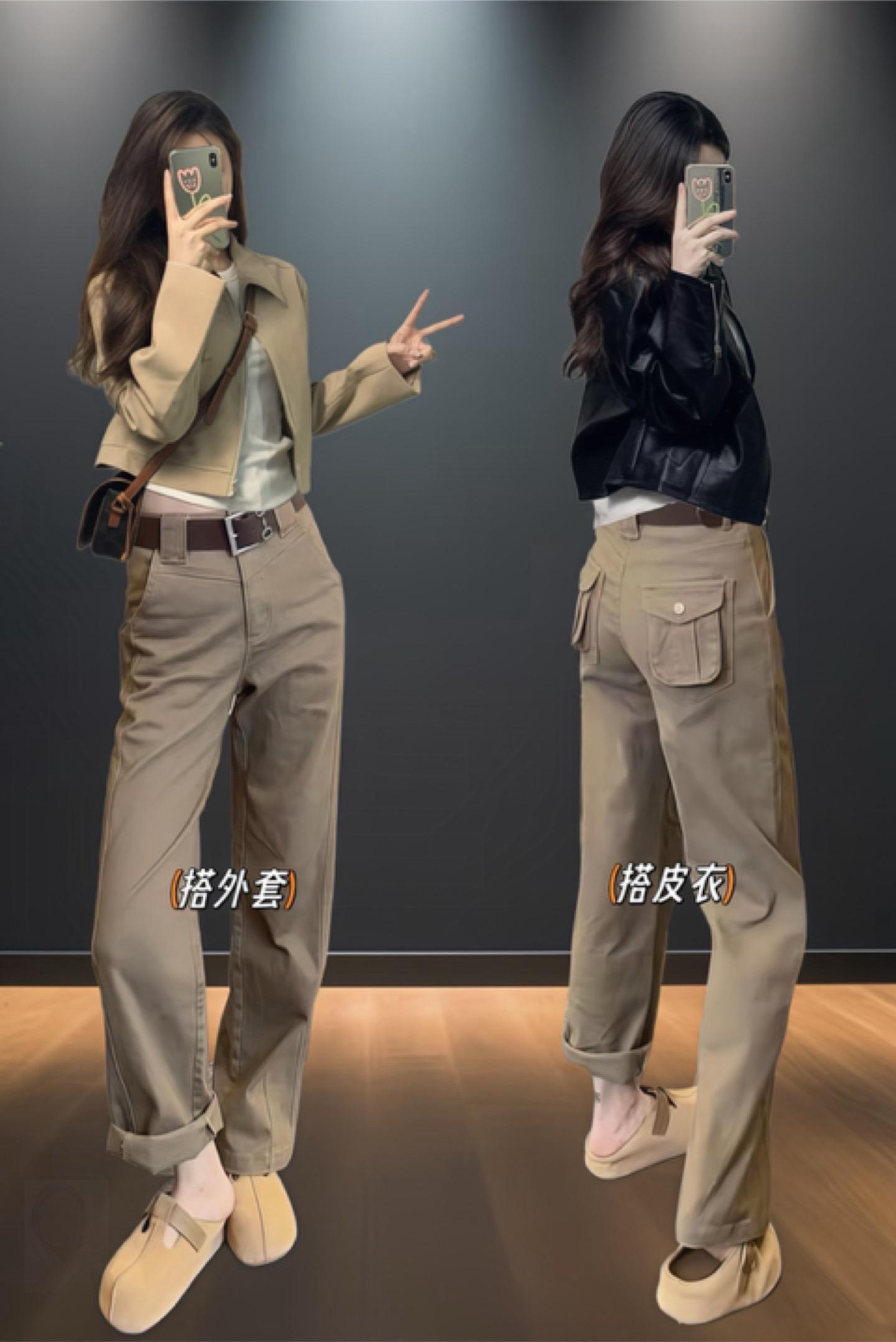2025秋季新款窄版直筒牛仔裤 阔腿长裤#春秋新款#强烈推荐#显高显瘦显腿长 #百搭神裤 #大码女装 @抖加🔥上热门🔥dou+🔥热点宝