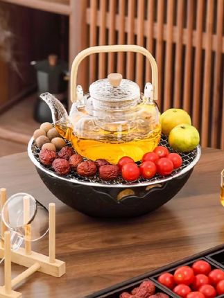 一套齐全,今年冬天的室内围炉煮茶器,你安排上了吗?#围炉煮茶 #电陶炉 #电陶炉煮茶 #秋冬热饮 #茶生活