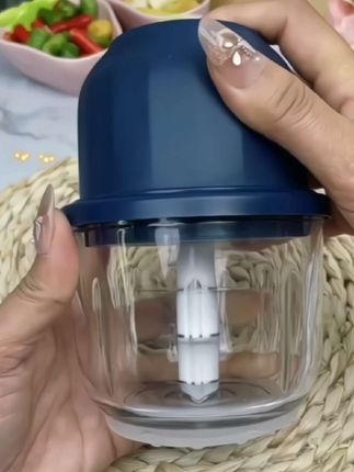 电动料理机家用搅拌机无线绞蒜加厚小型绞菜绞蒜蒜蓉搅碎机辅食机#多功能料理机 #绞肉机#蒜泥器#辅食机#厨房好物