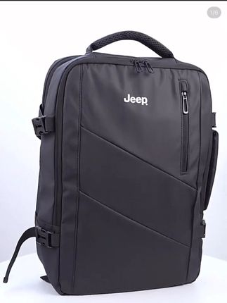 JEEP/吉普双肩包男新款商务出差电脑包大容量旅游背包登机可扩容#吉普双肩包 #大容量旅行背包 #可扩容双肩包