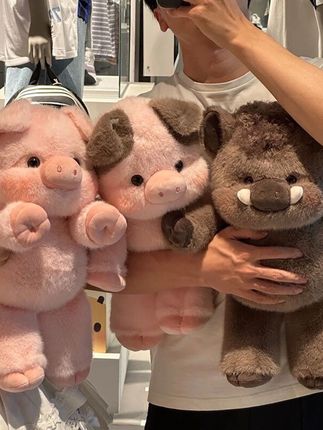 #十二生肖#小香猪野猪#小猪玩偶#毛绒玩具#公仔娃娃