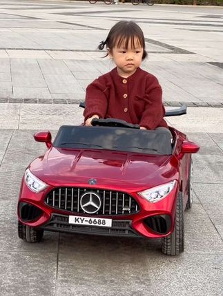 #敞篷跑车 #儿童电动车 #童车玩具 #儿童可坐人小跑车 #儿童电动玩具车