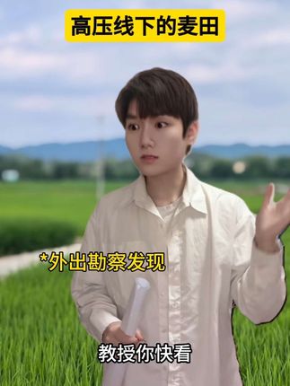 高压线下的麦田?! #内容过于真实 #搞笑 #剧情 #万万没想到 #一定要看到最后